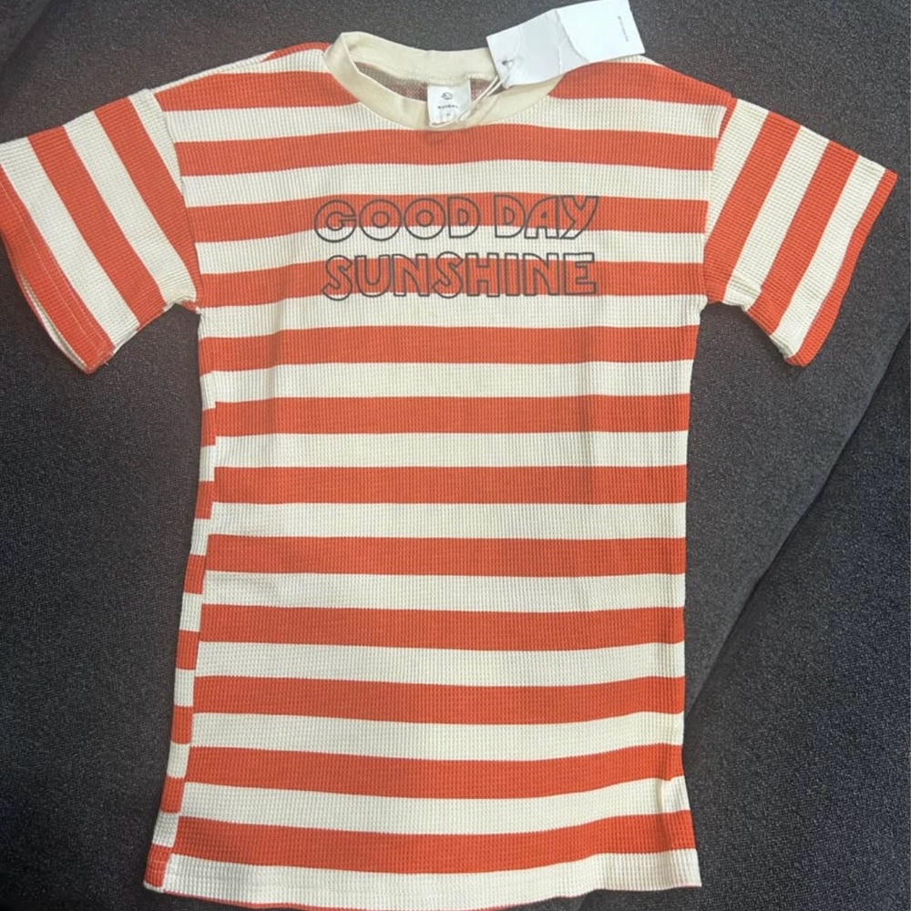 NEW WYNKEN 4Y Waffle Knit Tee Dress